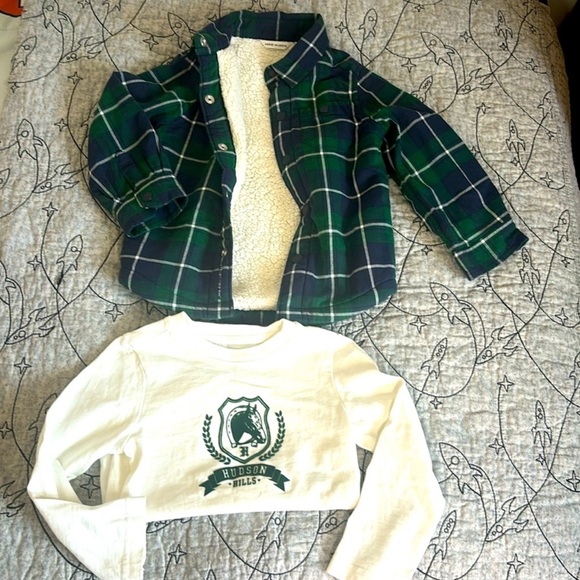 Janie and jack jacket shaket and shirt - Picture 2 of 11